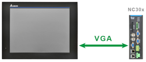 Использование сенсорного дисплея NC-MOT совместно с контроллером ЧПУ