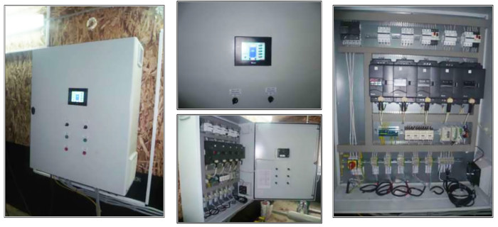 Шкаф управления повысительной насосной станцией включает ПЛК Delta DVP-SA2 и пять ПЧ Delta VFD-E 7,5 кВт