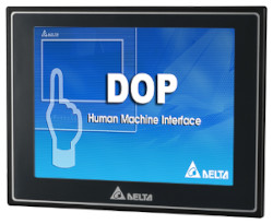 Управление рабочими процессами машины TRIOMAX DROP 400 - 600 /Tf и контроль работы ее оборудования реализованы на базе сенсорной панели оператора Delta серии DOP