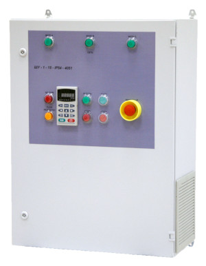 Шкаф управления электродвигателем технологического оборудования на базе средств автоматизации Delta