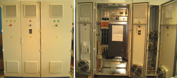 Станция управления насосами (СУН) ЭП-СУН-2-220-IР54 на базе ПЧ Delta CP2000 мощностью 220 кВт